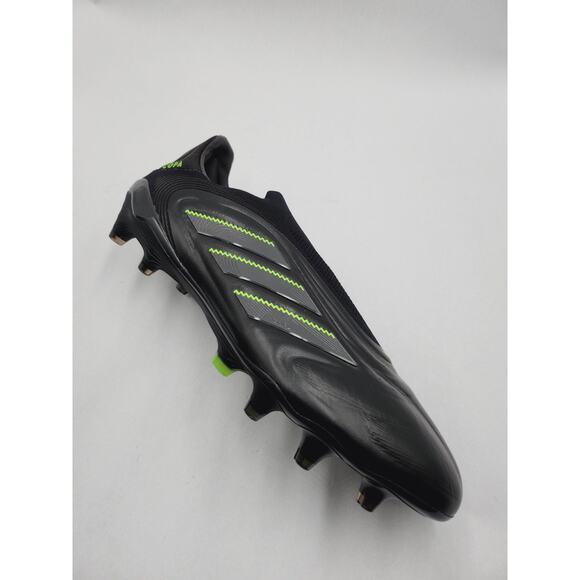 Size 8.5 adidas Copa Pure 3 Elite Laceless FG Men’s Black Soccer Cleats JS0652 main image 6